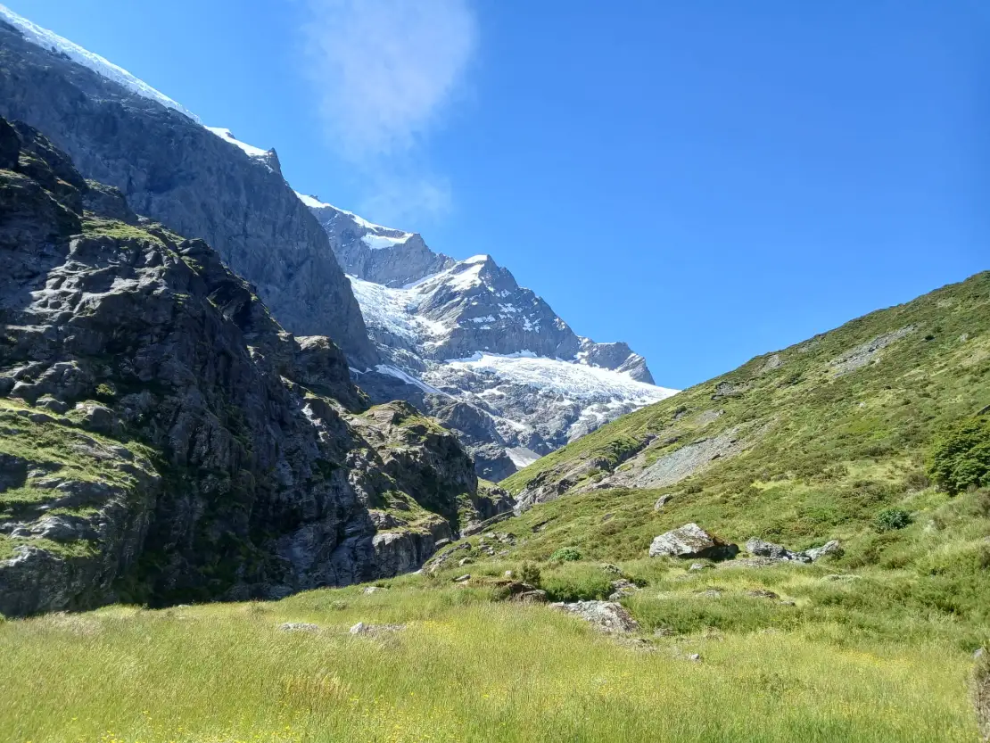 A beautiful glacier view